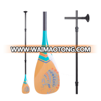 Adjustable fiberglass SUP paddle High Quality Fiberglass Stand Up Paddle Boards