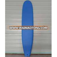 Blue red longboards customized design water sports soft top surfboards in surfing