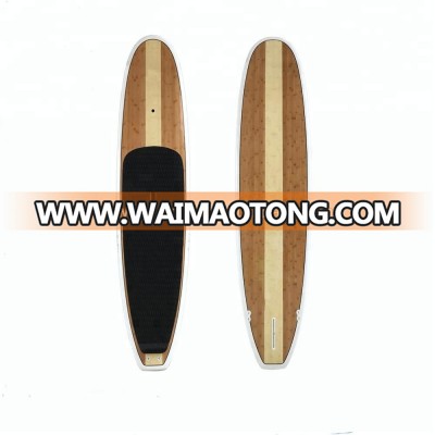 2019 Customized 10'6 All Round Bamboo SUP Paddle Board Fiberglass Paddle Boards