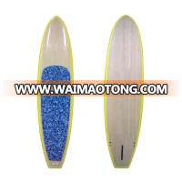 2018 hot selling bamboo outlook wholesale SUP stand up paddle board/ cheap paddle boards/ rigid paddle board