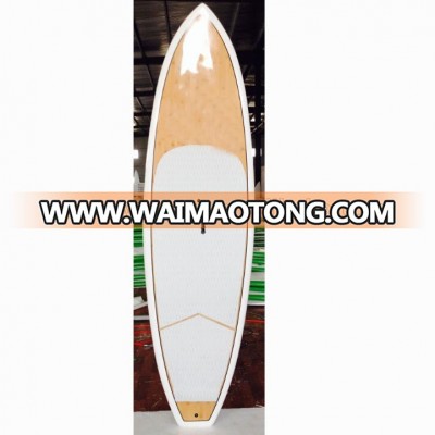 High Quality EPS foam Bamboo Venner Top SUP Stand up Paddle Boards