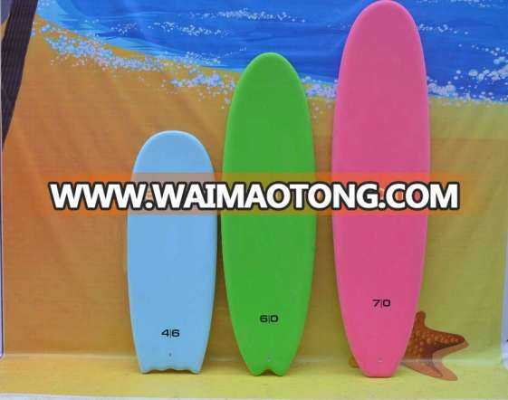 Customized IXPE Soft Top Boards Hot Sale Soft Surfboards for School