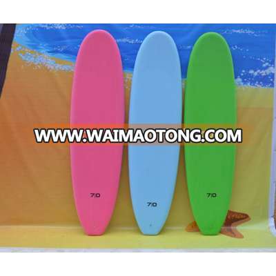 Customized Design IXPE and EVA soft top surfboard Slick HDPE Bottom Soft Surfboards