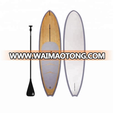 Super Light EPS Paddle Boards High Performance Bamboo SUP Paddle Boards